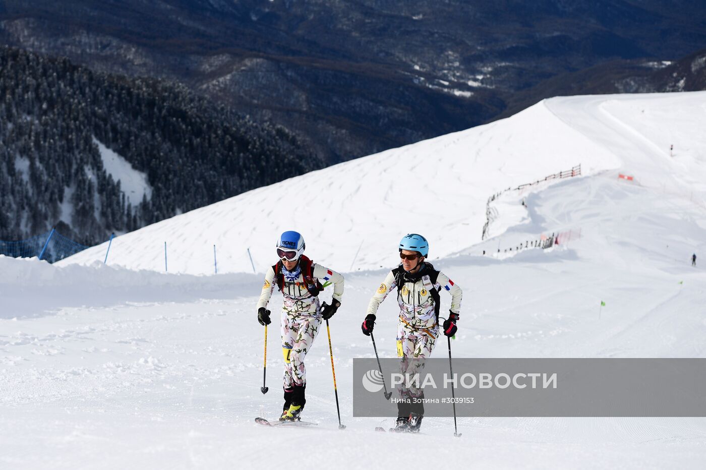 III Всемирные зимние военные Игры. Ски-альпинизм. Женщины. Командная гонка