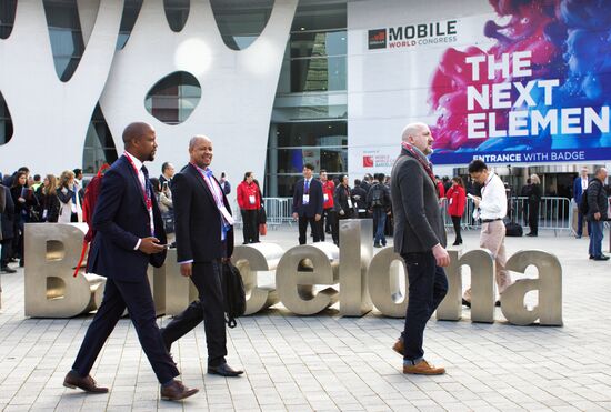 Выставка Mobile World Congress в Барселоне