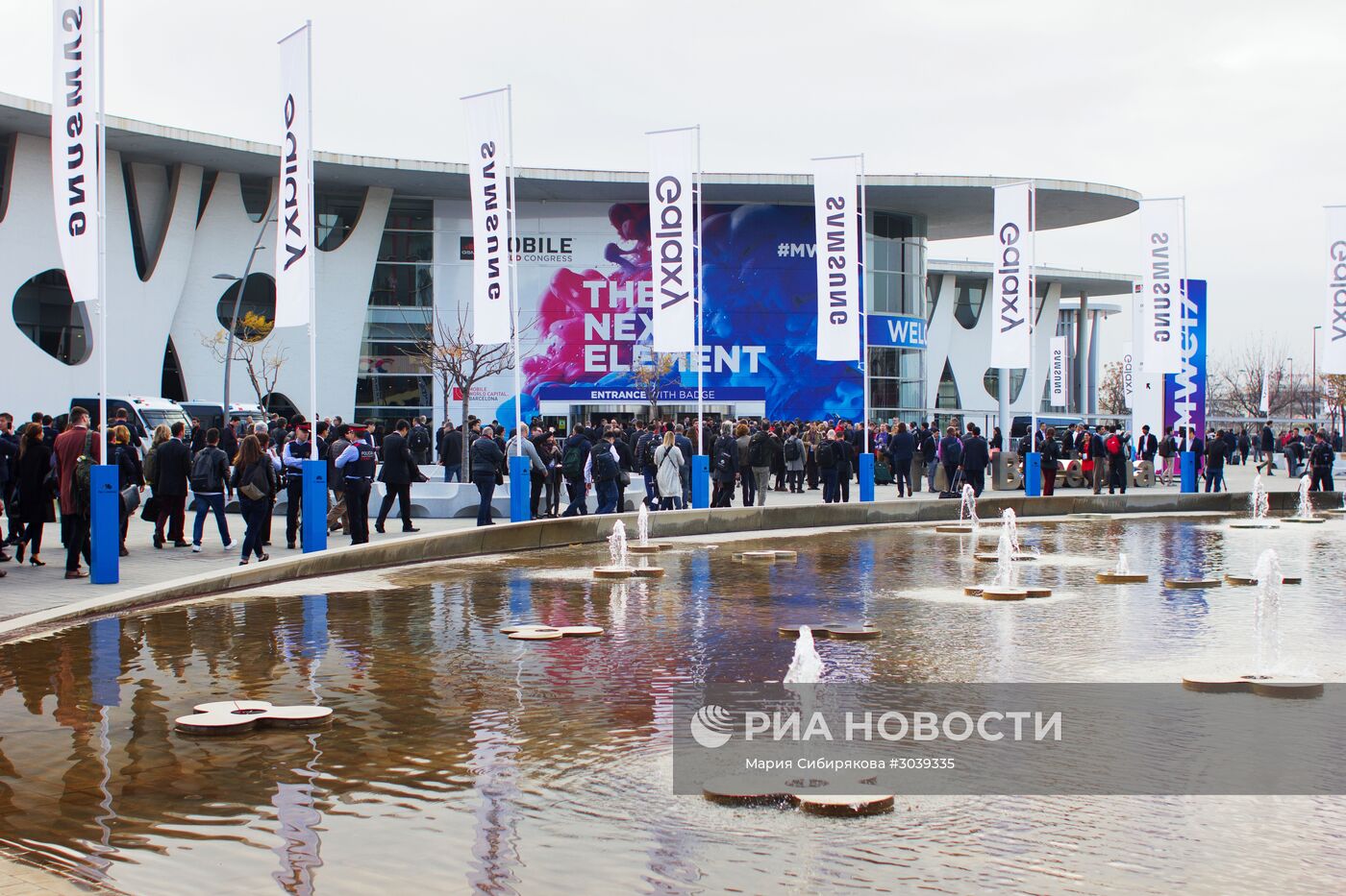 Выставка Mobile World Congress в Барселоне