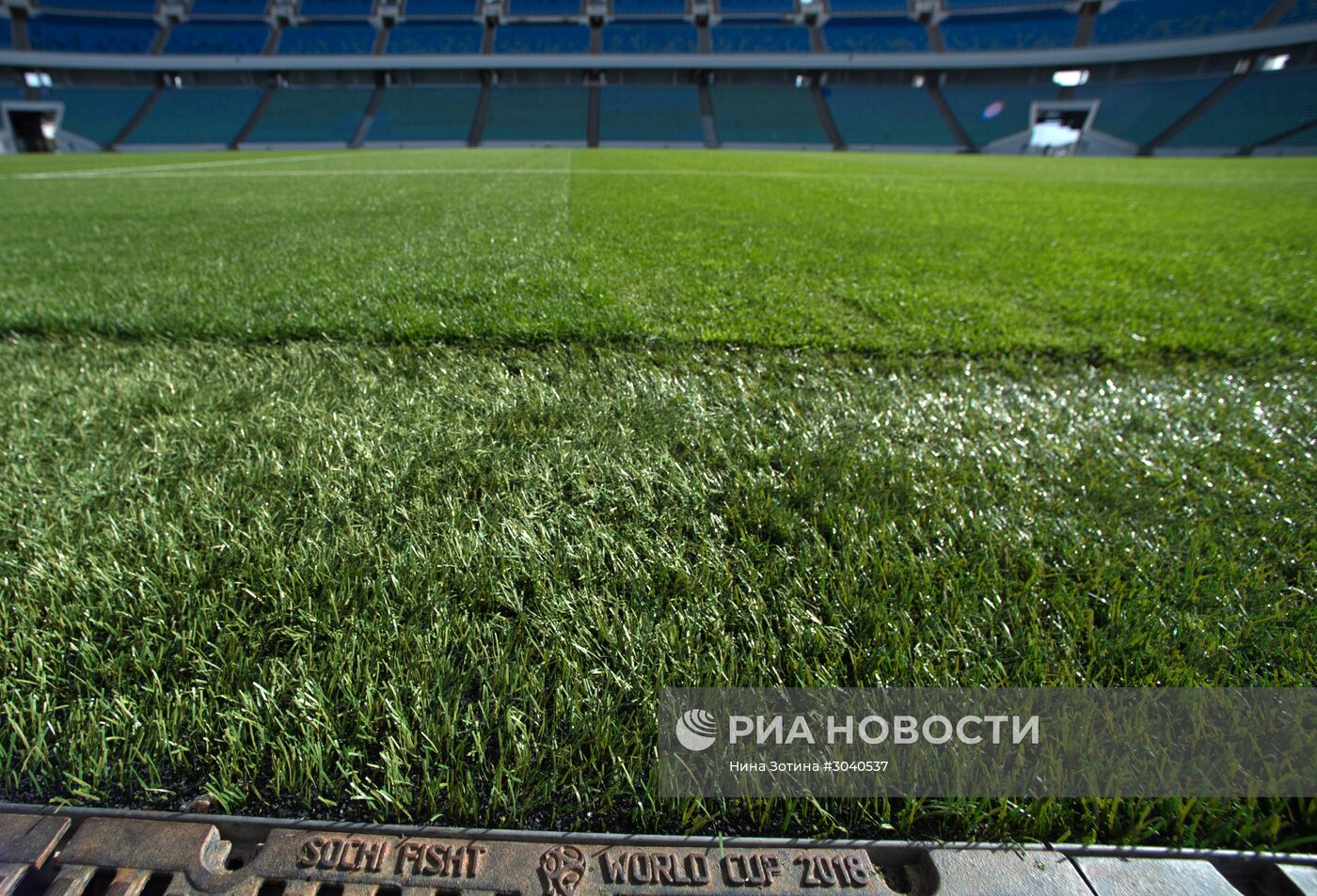 Визит комиссии ФИФА на стадион "Фишт"