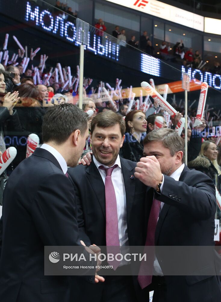 Хоккей. КХЛ. Матч "Локомотив" - "Динамо" (Минск)