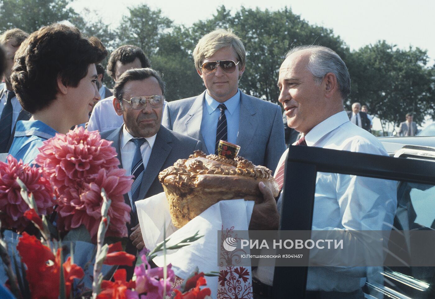 Рабочий визит М.С.Горбачева на Кубань и Ставрополье
