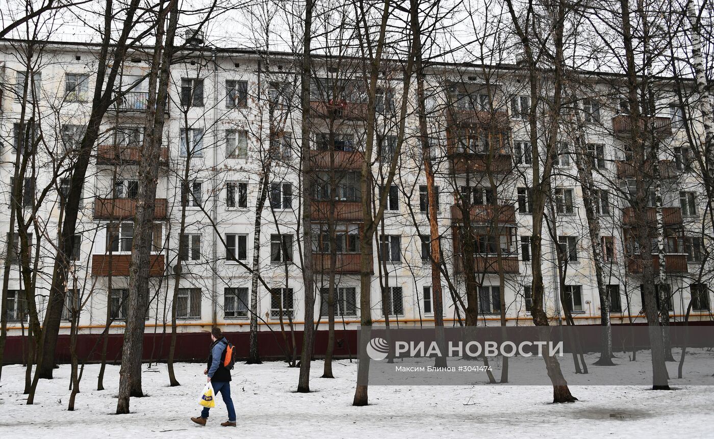 Пятиэтажные дома в Москве