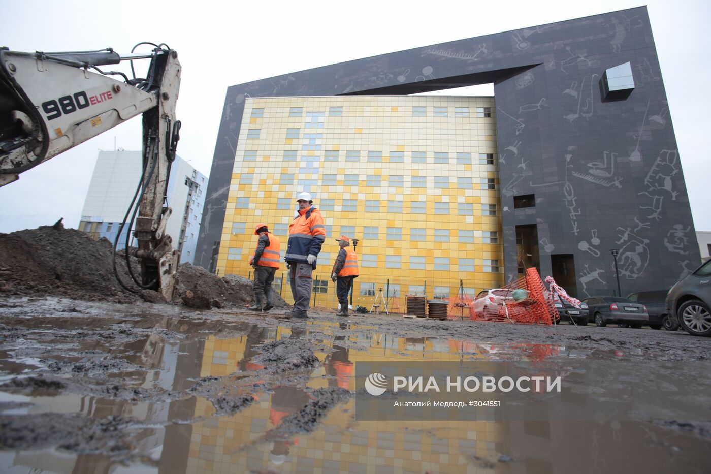 Строительство комплекса зданий РХЦ “Старая деревня” в Санкт-Петербурге