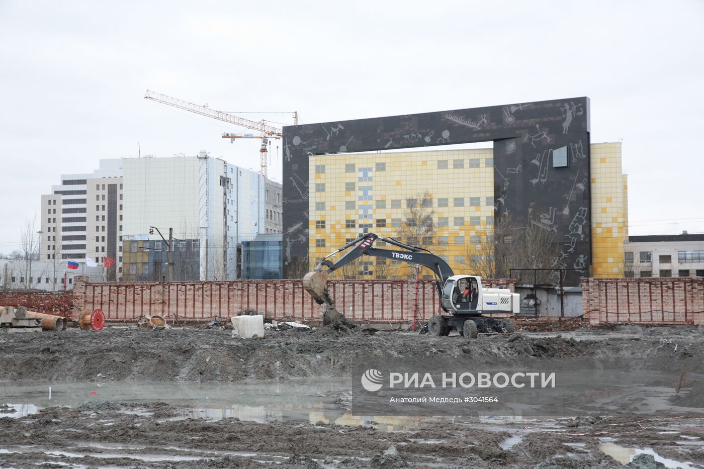 Строительство комплекса зданий РХЦ “Старая деревня” в Санкт-Петербурге