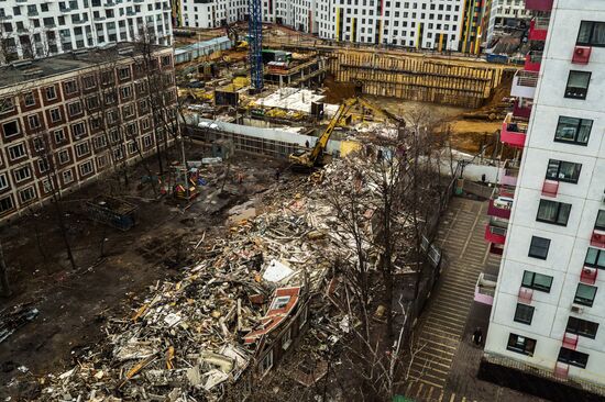 Пятиэтажные дома в Москве