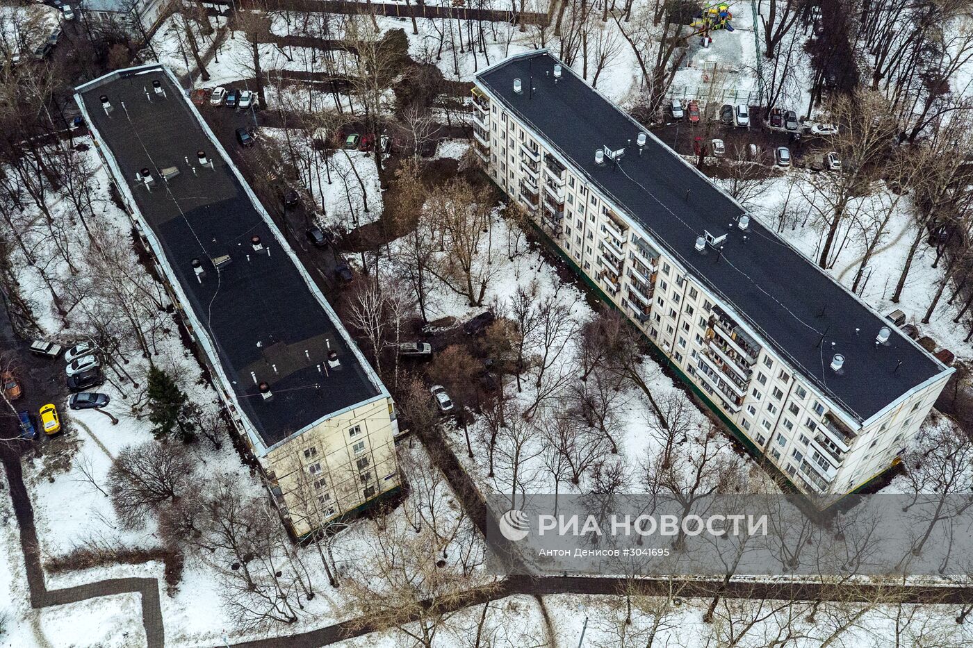 Пятиэтажные дома в Москве