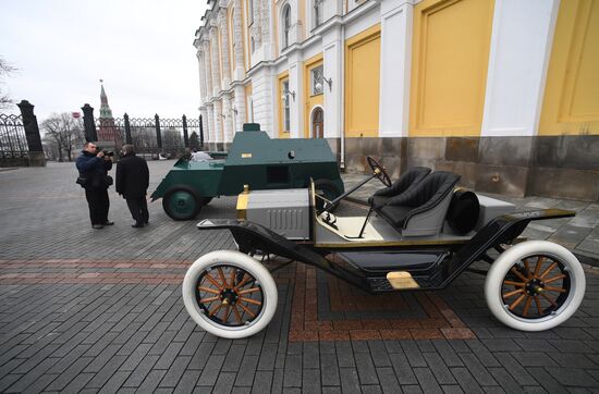Пресс-конференция, посвященная выставке "Первые моторы России"
