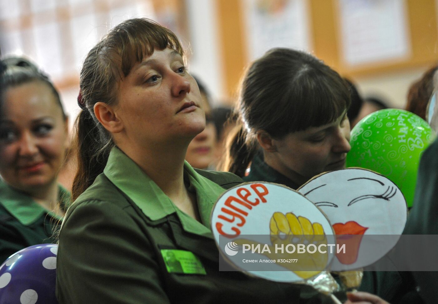 Конкурс красоты среди заключенных "Мисс весна - 2017" в Приморском крае