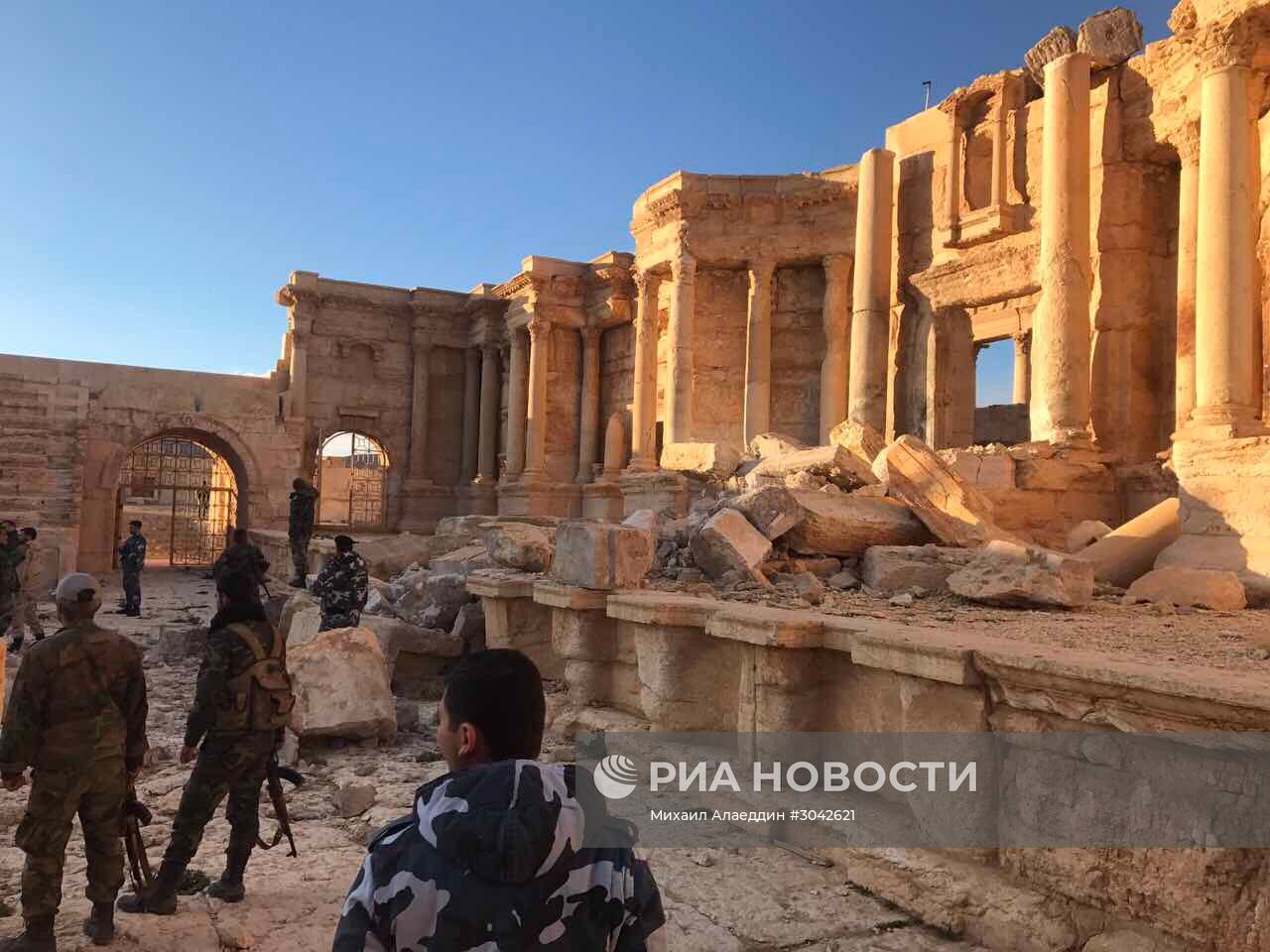 Пальмира при поддержке ВКС РФ была взята войсками Сирийской Арабской Республики