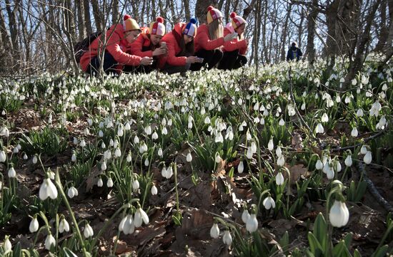 Большой экологический марафон "Моя цветущая планета" стартовал в детском центре "Артек"