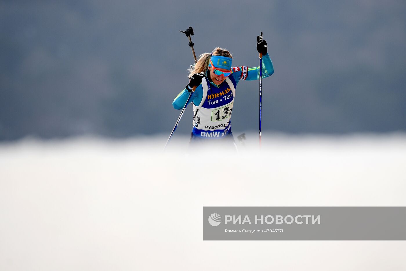 Биатлон. VII этап Кубка мира. Женщины. Эстафета