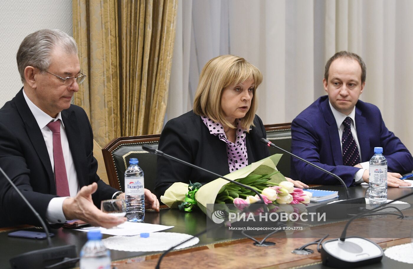 Председатель ЦИК РФ Э. Памфилова провела встречи с лидерами непарламентских партий