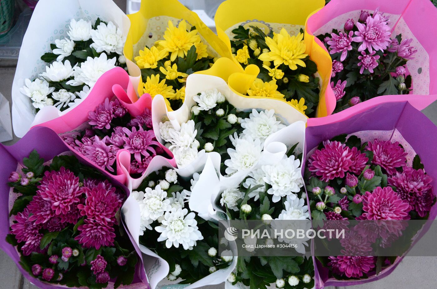 Цветы к 8 Марта в Грозном