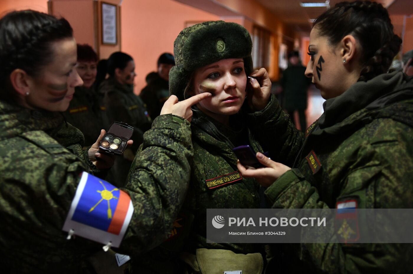 Конкурс красоты "Макияж под камуфляж"