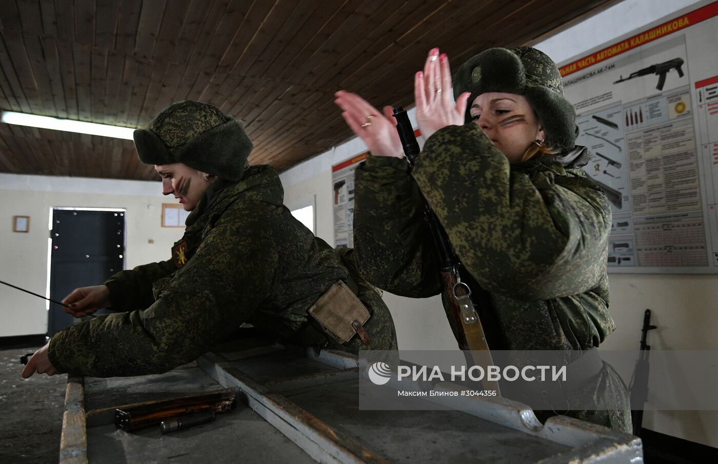 Конкурс красоты "Макияж под камуфляж"