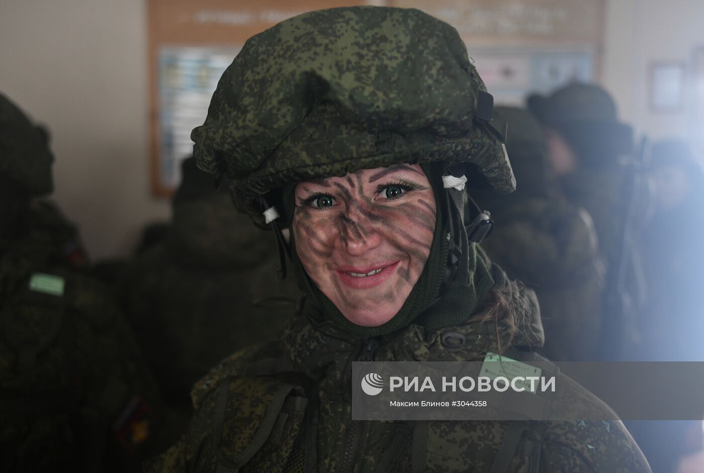 Конкурс красоты "Макияж под камуфляж"