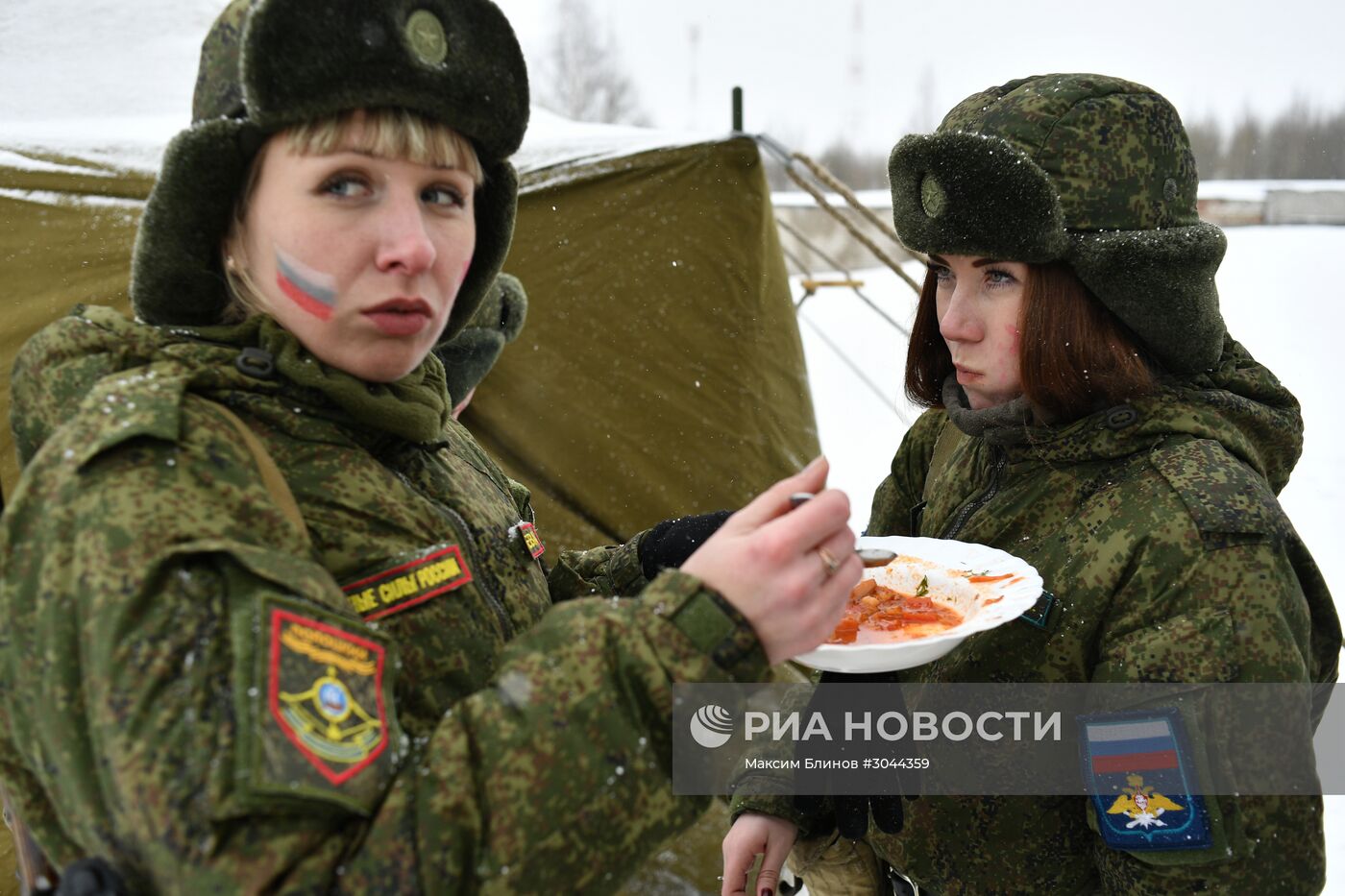 Конкурс красоты "Макияж под камуфляж"