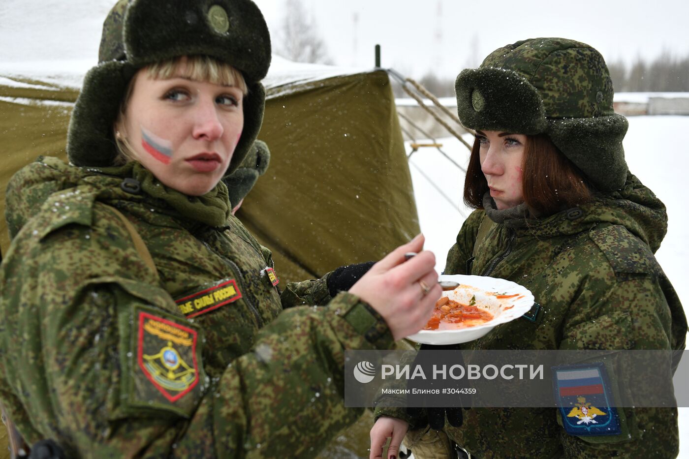 Конкурс красоты "Макияж под камуфляж"