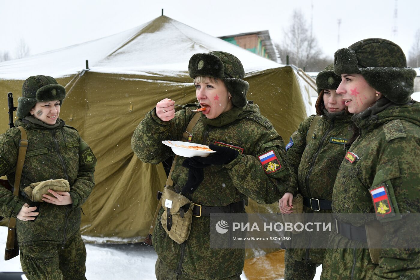 Конкурс красоты "Макияж под камуфляж"