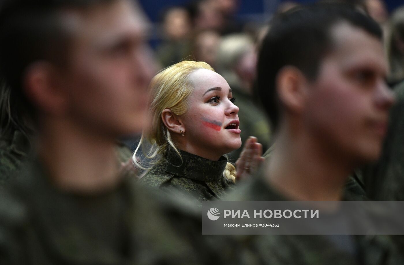 Конкурс красоты "Макияж под камуфляж"