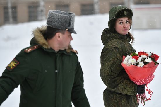 Конкурс красоты "Макияж под камуфляж"