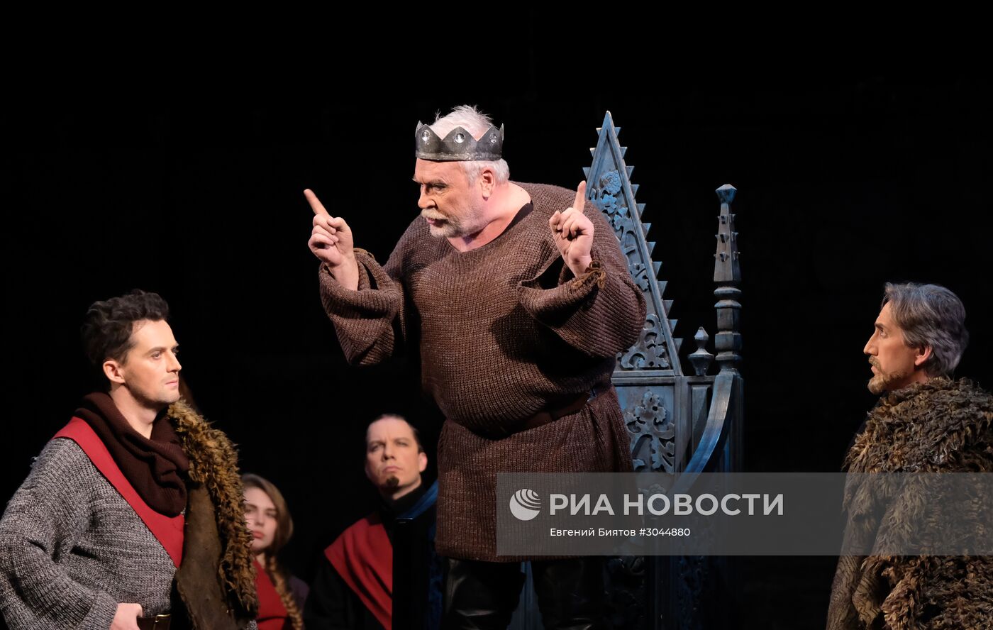 Премьера спектакля "Король Лир" на исторической сцене Малого театра