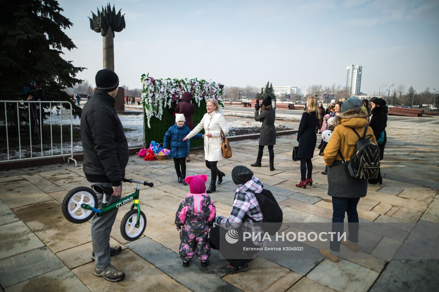 Празднование Международного женского дня в Москве