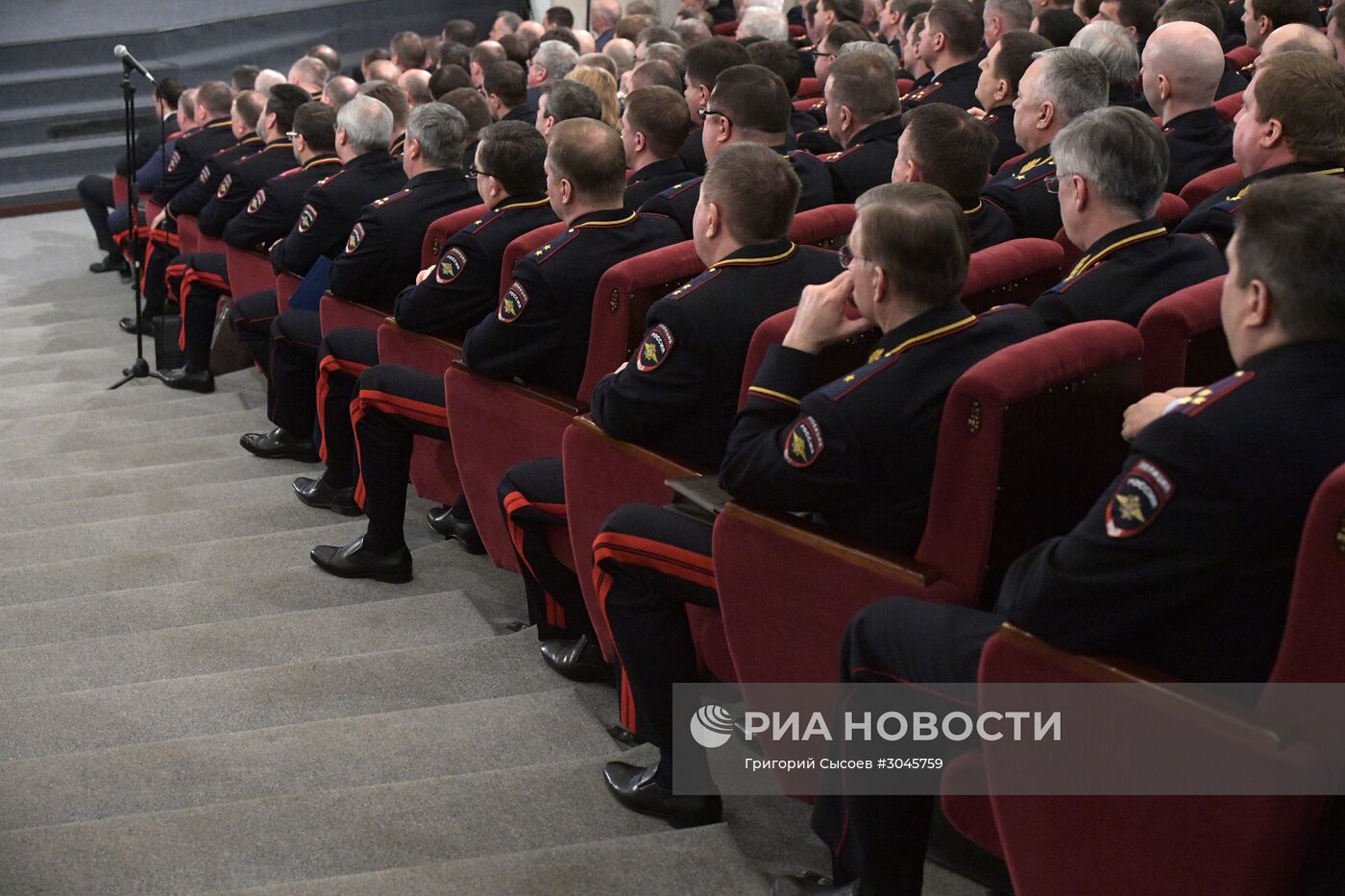 Заседание коллегии МВД России