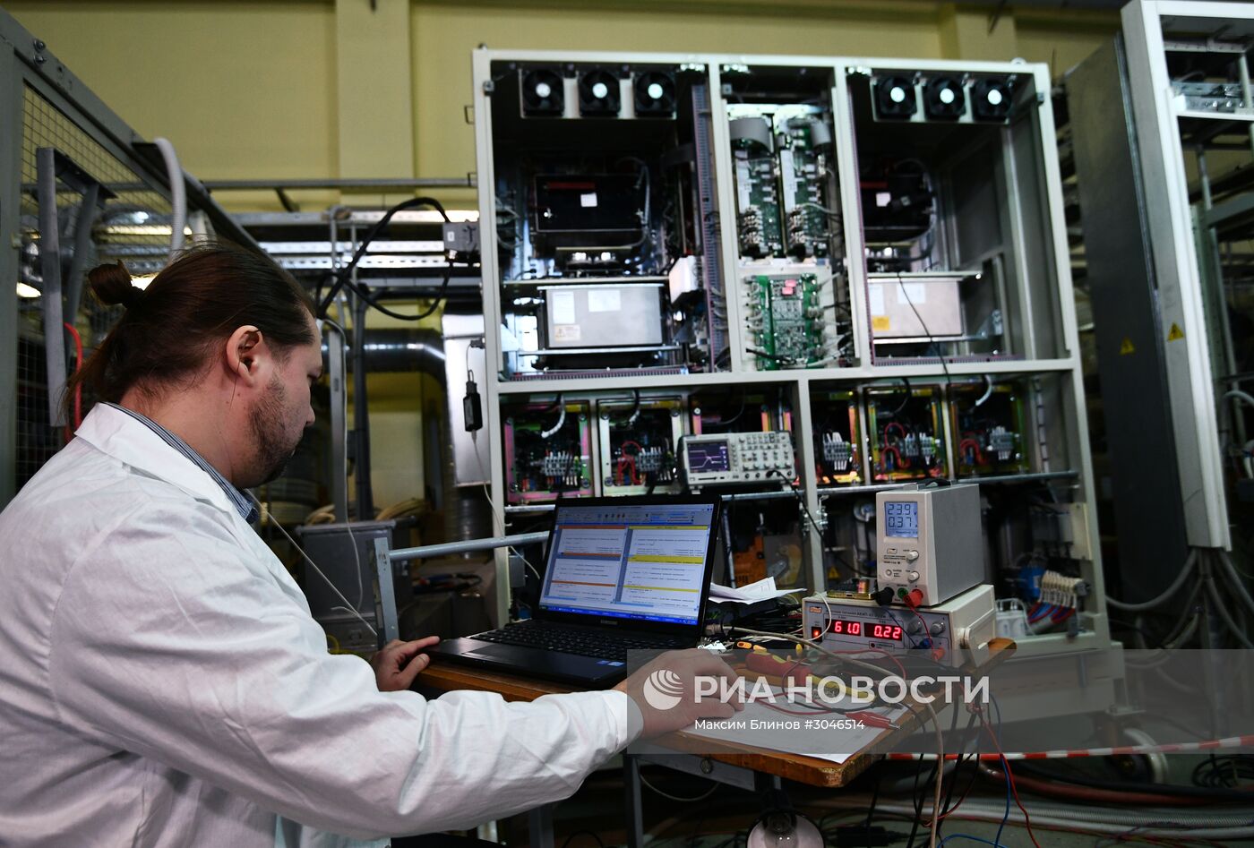 Мэр Москвы С. Собянин посетил технополис "Связь инжиниринг"