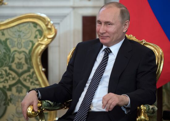 Президент РФ В. Путин принял участие в заседании Совета сотрудничества высшего уровня между РФ и Турцией
