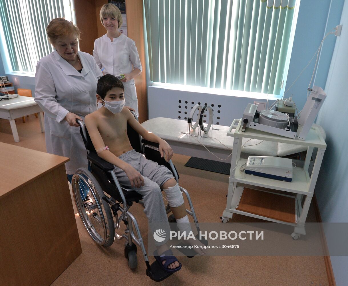 Работа Челябинской областной Детской клинической больницы