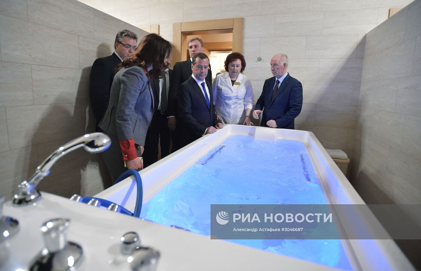 Рабочая поездка премьер-министра РФ Д. Медведева в СКФО