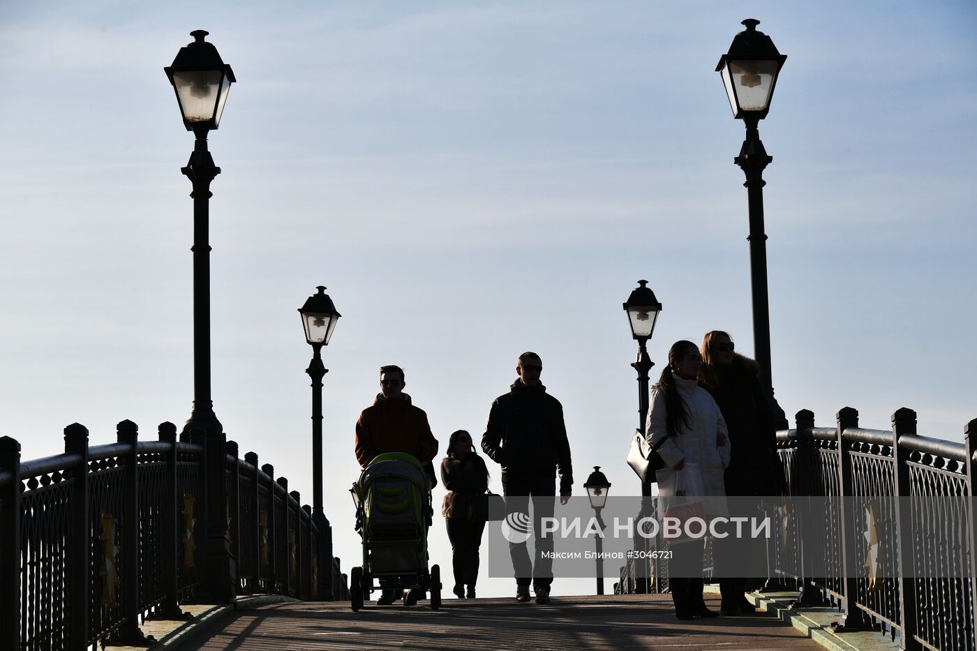 Отдых горожан в Москве