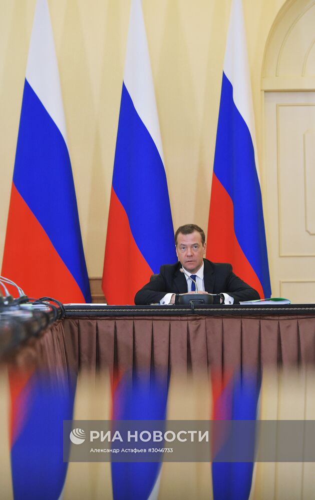 Рабочая поездка премьер-министра РФ Д. Медведева в СКФО