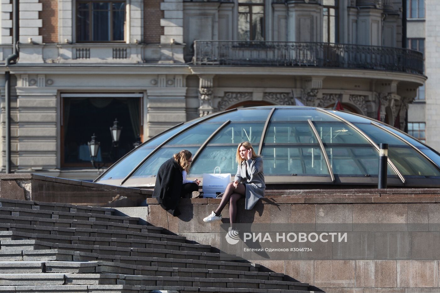 Отдых горожан в Москве