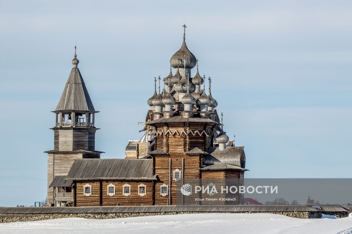 Музей-заповедник "Кижи" в Карелии