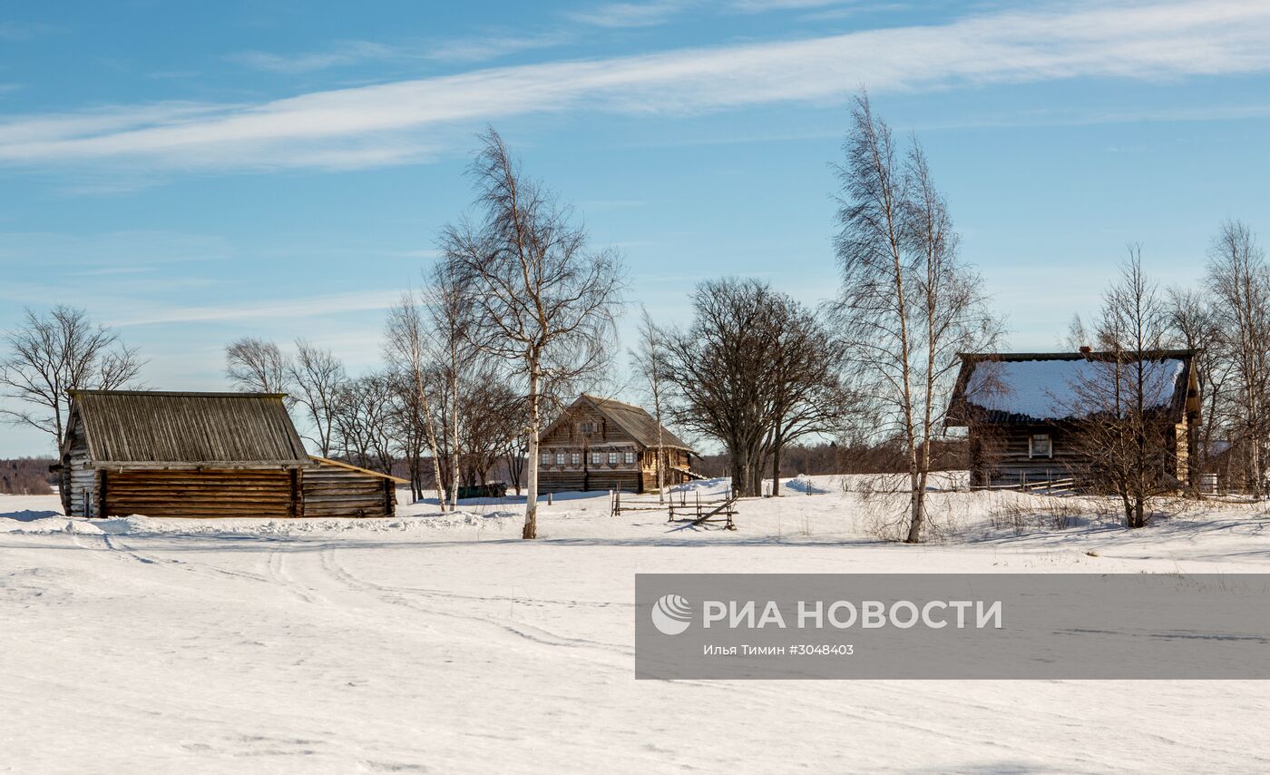 Музей-заповедник "Кижи" в Карелии