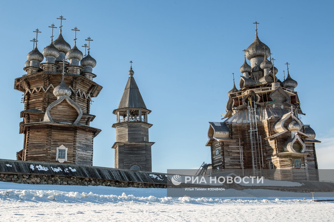 Музей-заповедник "Кижи" в Карелии
