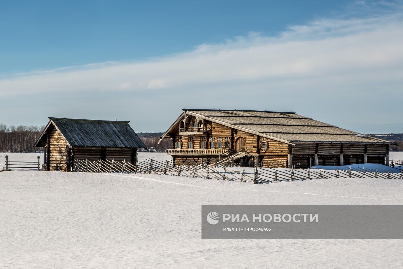 Музей-заповедник "Кижи" в Карелии