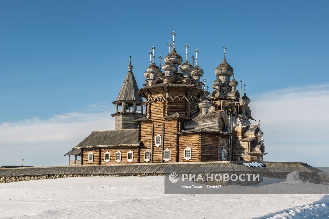 Музей-заповедник "Кижи" в Карелии