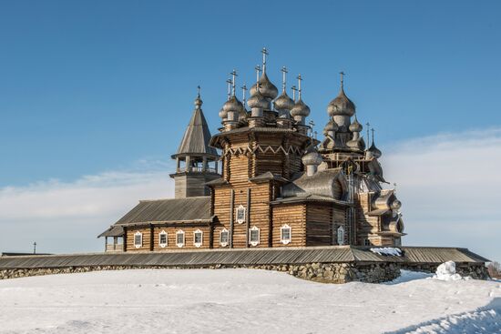 Музей-заповедник "Кижи" в Карелии