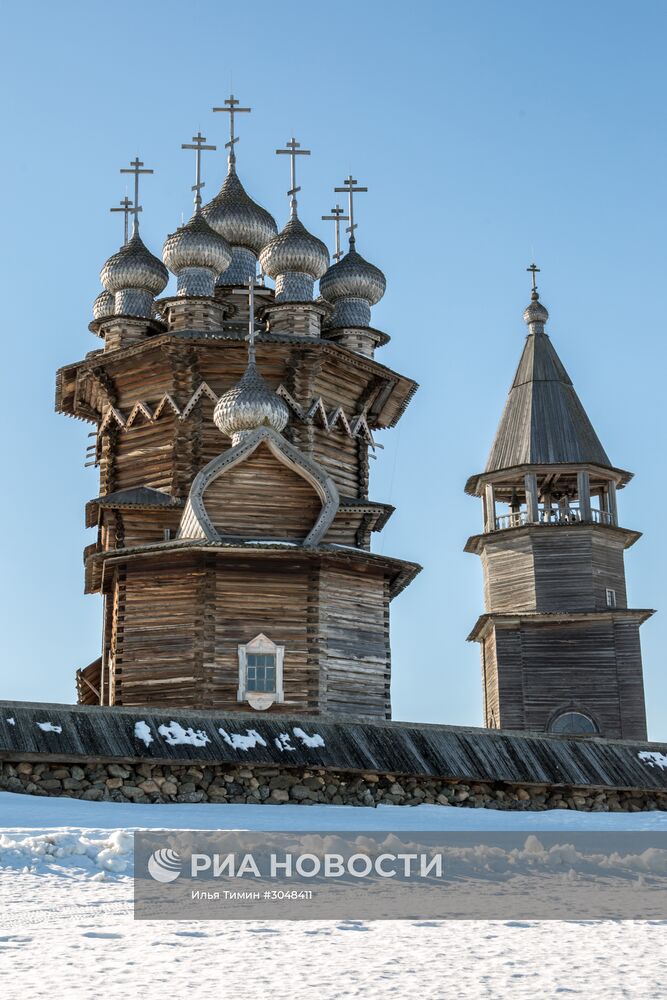 Музей-заповедник "Кижи" в Карелии