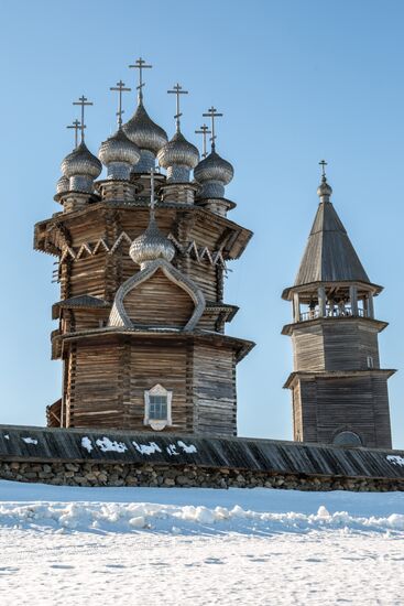 Музей-заповедник "Кижи" в Карелии