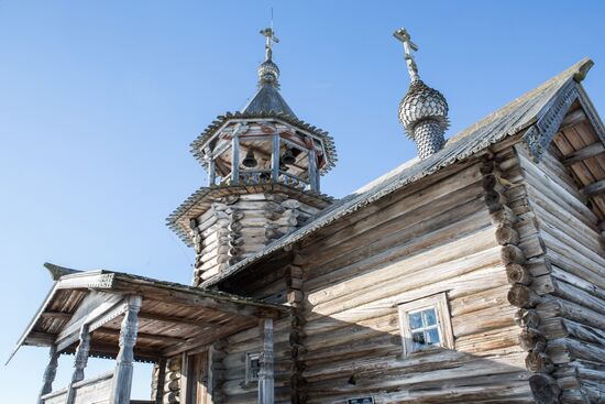 Музей-заповедник "Кижи" в Карелии
