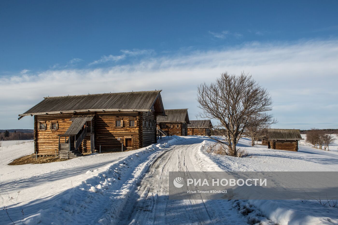 Музей-заповедник "Кижи" в Карелии