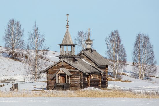 Музей-заповедник "Кижи" в Карелии