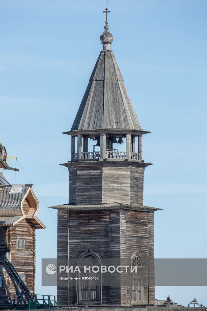 Музей-заповедник "Кижи" в Карелии