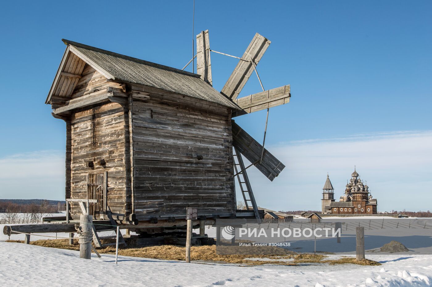 Музей-заповедник "Кижи" в Карелии