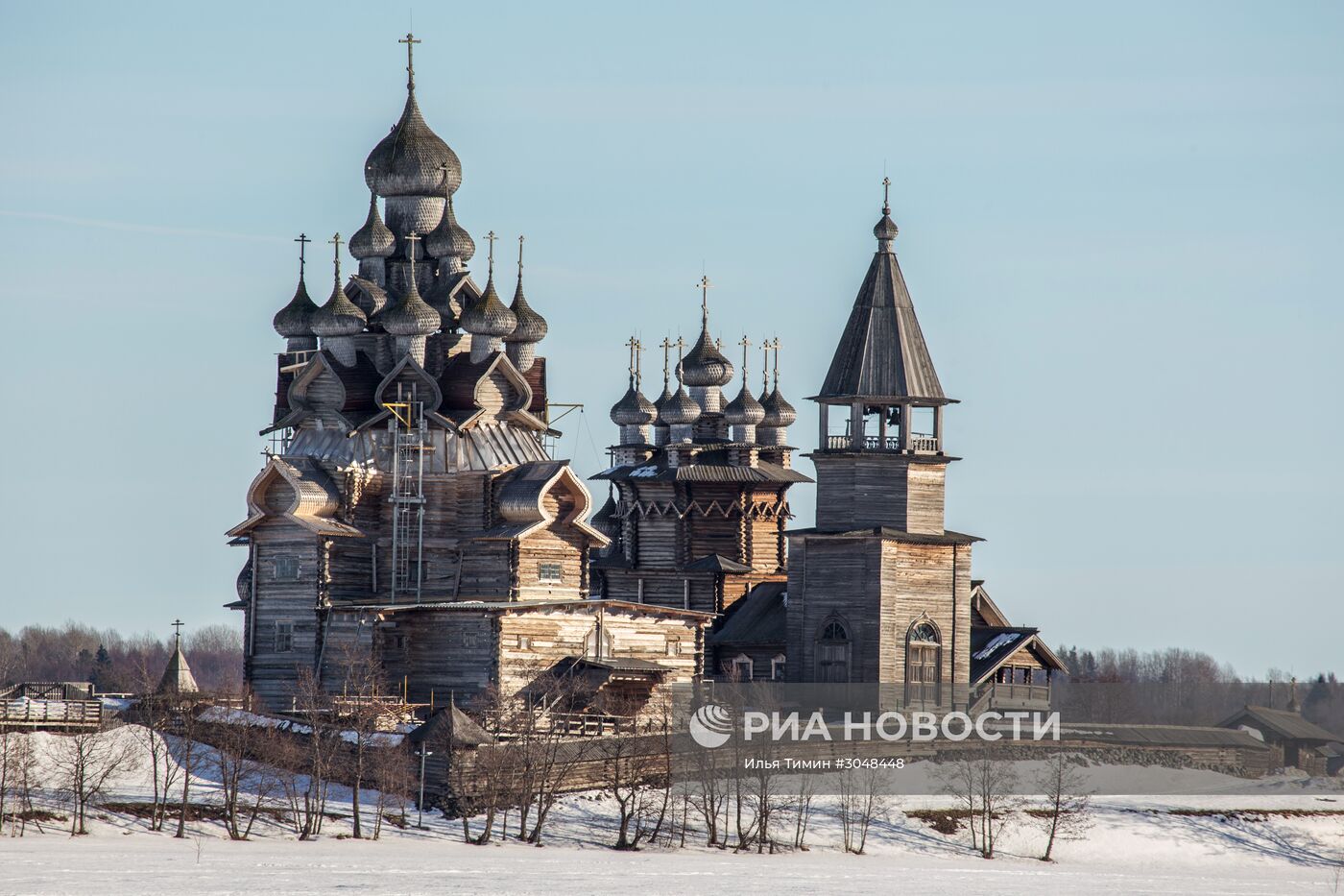 Музей-заповедник "Кижи" в Карелии